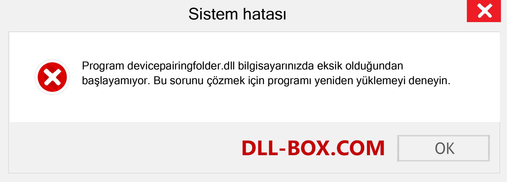 devicepairingfolder.dll dosyası eksik mi? Windows 7, 8, 10 için İndirin - Windows'ta devicepairingfolder dll Eksik Hatasını Düzeltin, fotoğraflar, resimler